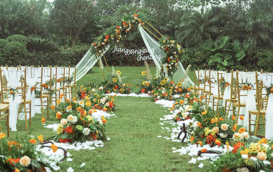 【青羽文化】超性价比“五折”户外主题婚礼