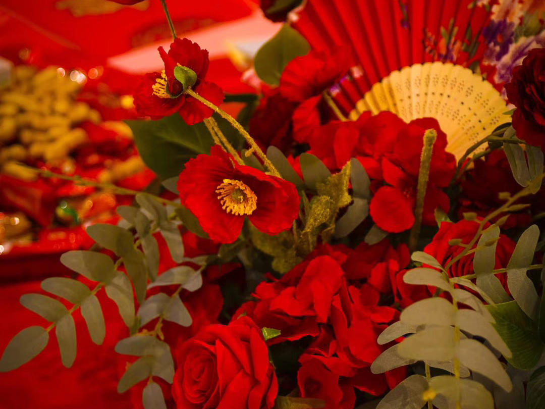 东兴市 红色 中式简约 婚礼