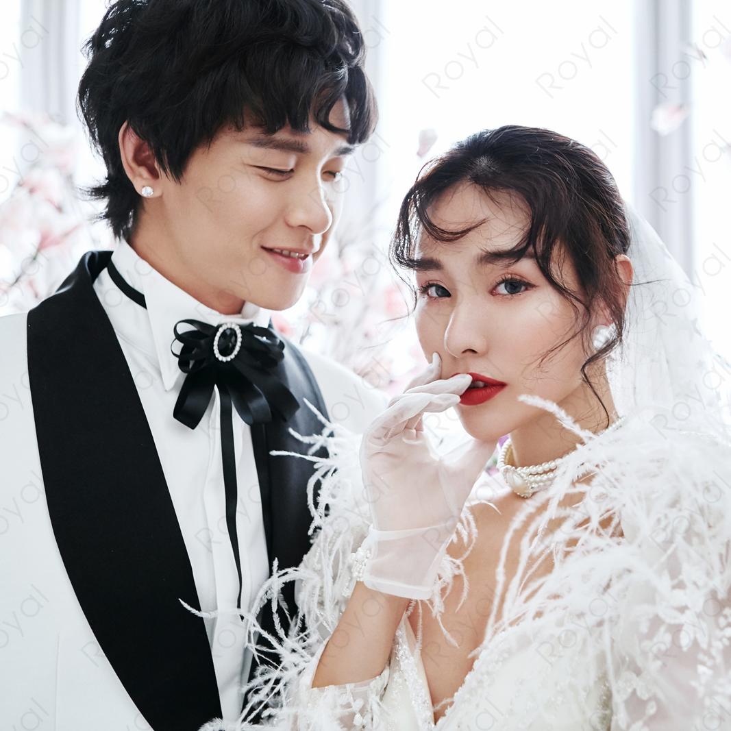 闺蜜都羡慕的--花海婚纱照