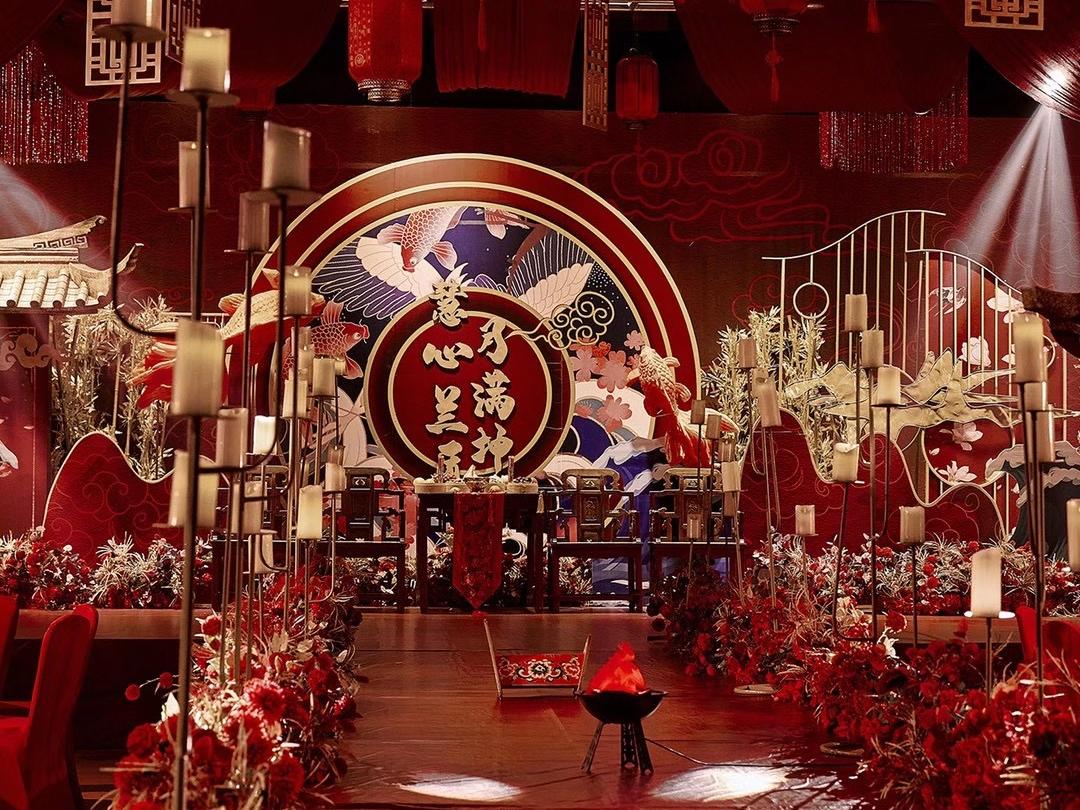 【超值钜惠】包含四大 | 红色系新中式婚礼