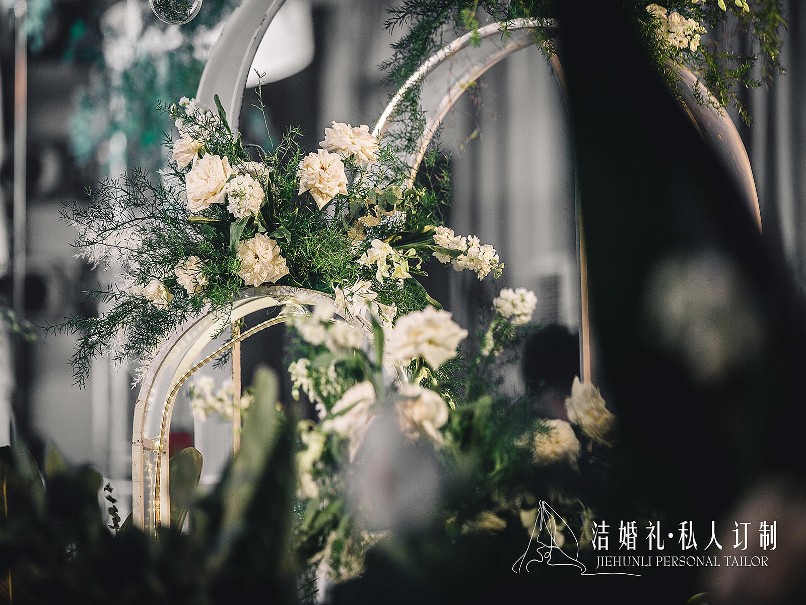 洁婚礼私人订制|白&绿色系【绿漾】