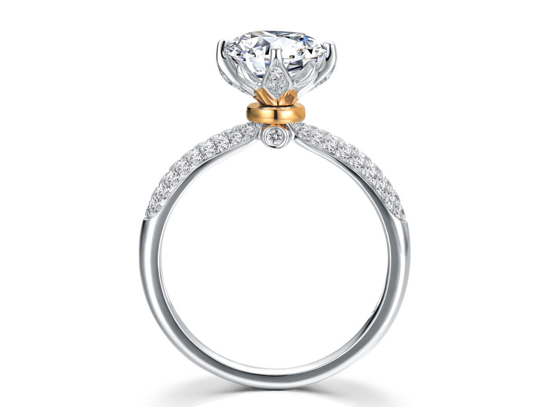 爱莉丝-香邂巴黎 18k金钻石女戒