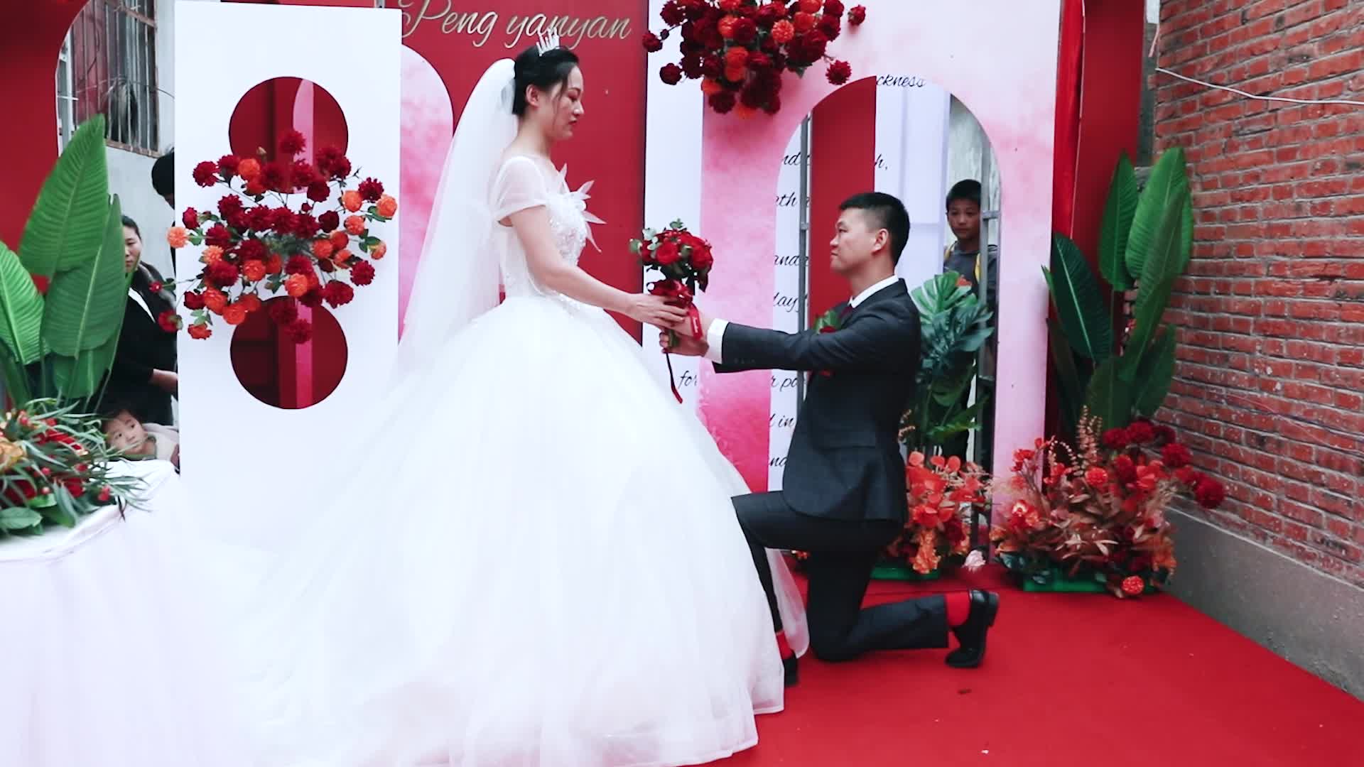 喜礼婚嫁/小预算泰式户外婚礼/含主持摄像