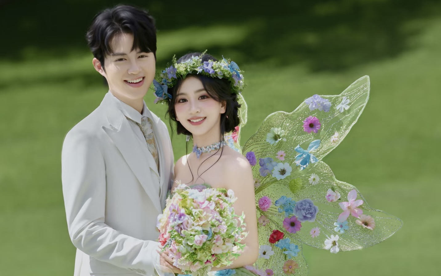 闯入绿野仙踪🍃少女感爆棚的森系婚纱照～ 
