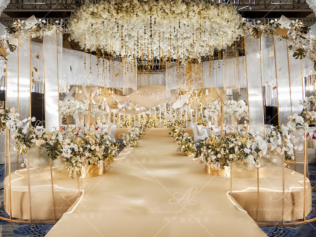 【ALAN婚礼定制】香槟简约主题婚礼定制