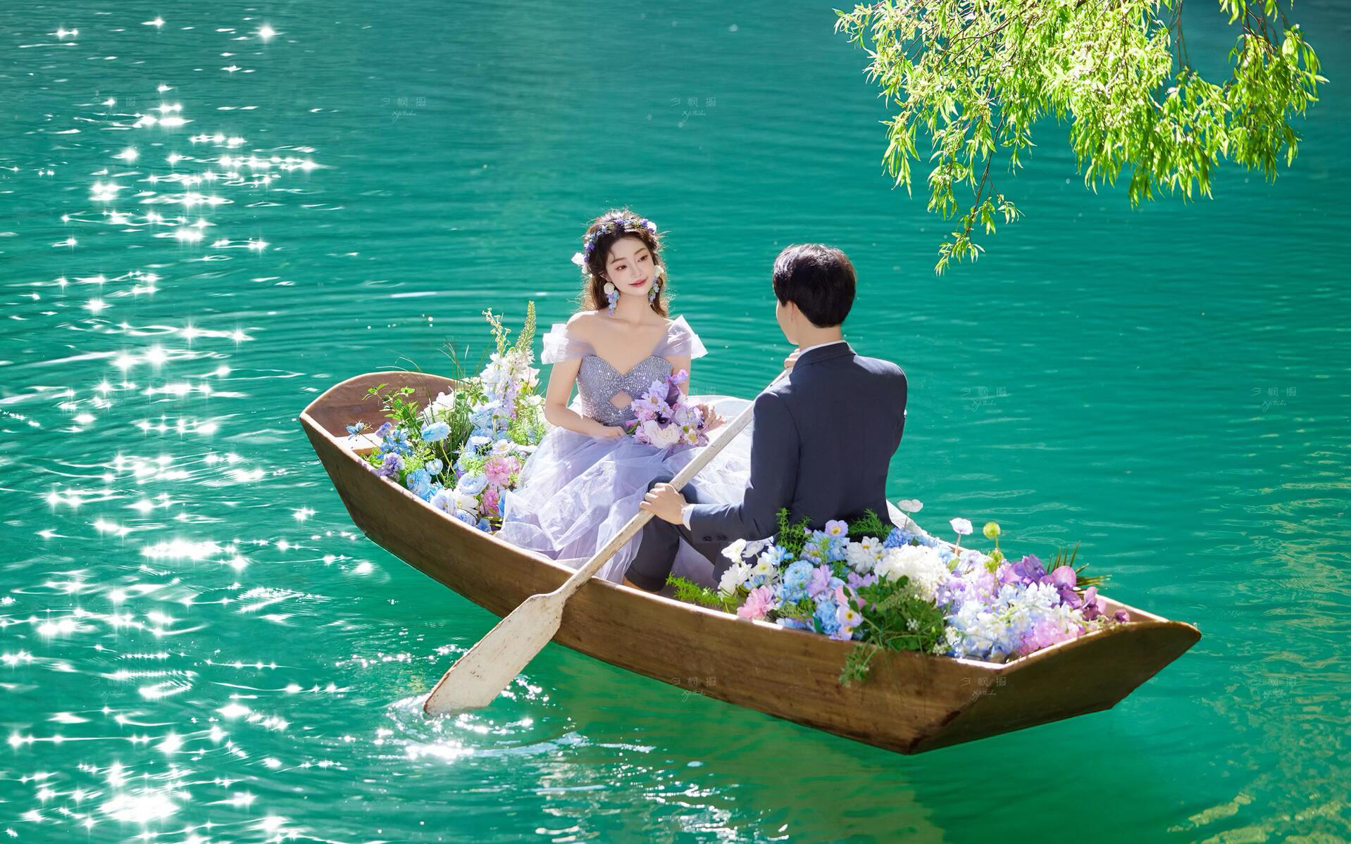 嘿，快來看浪漫到犯規(guī)的婚紗照