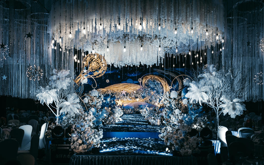 【蓝戒指婚庆】--蓝色星空主题婚礼