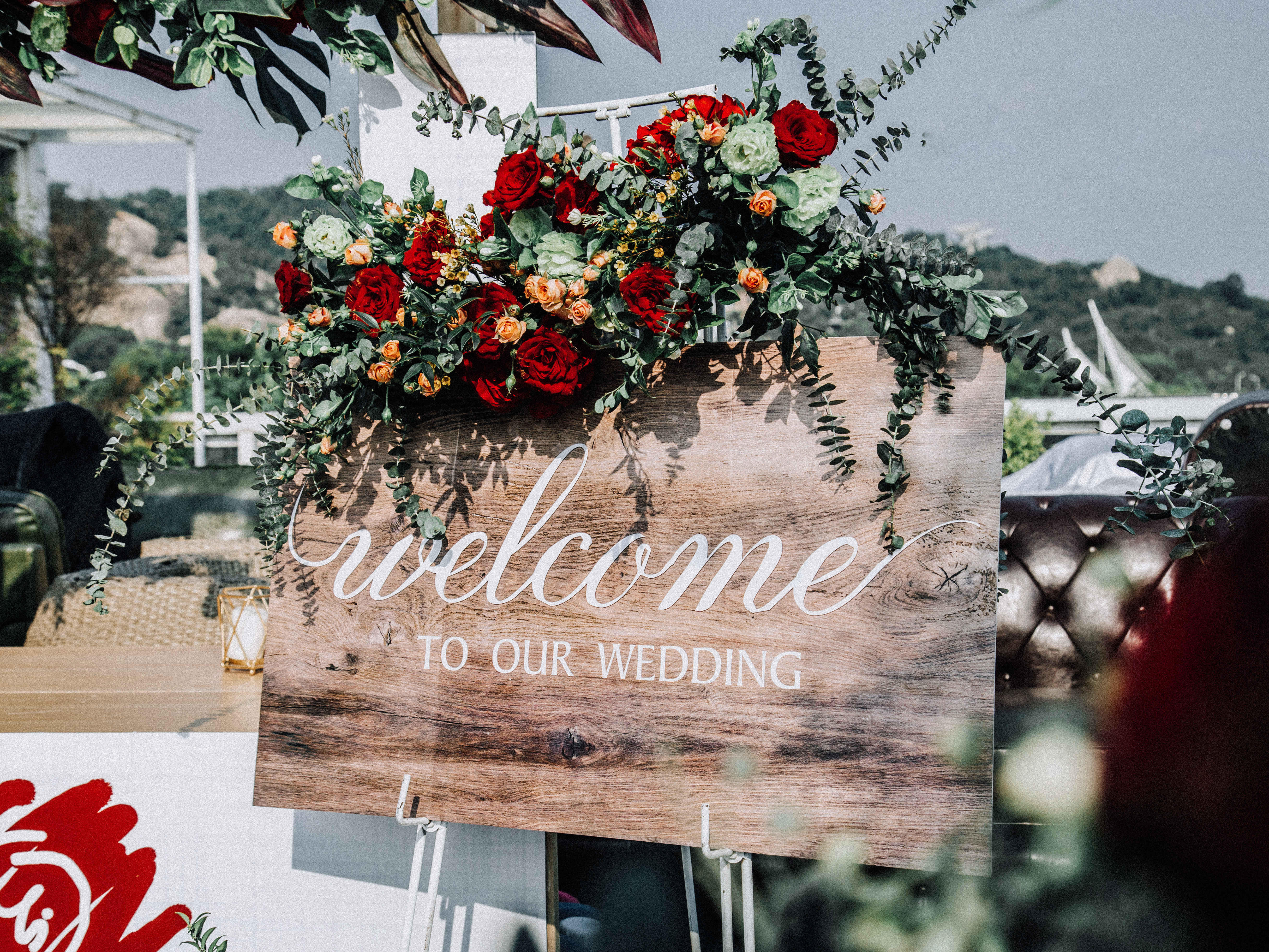 原野婚礼、露台小清新婚礼