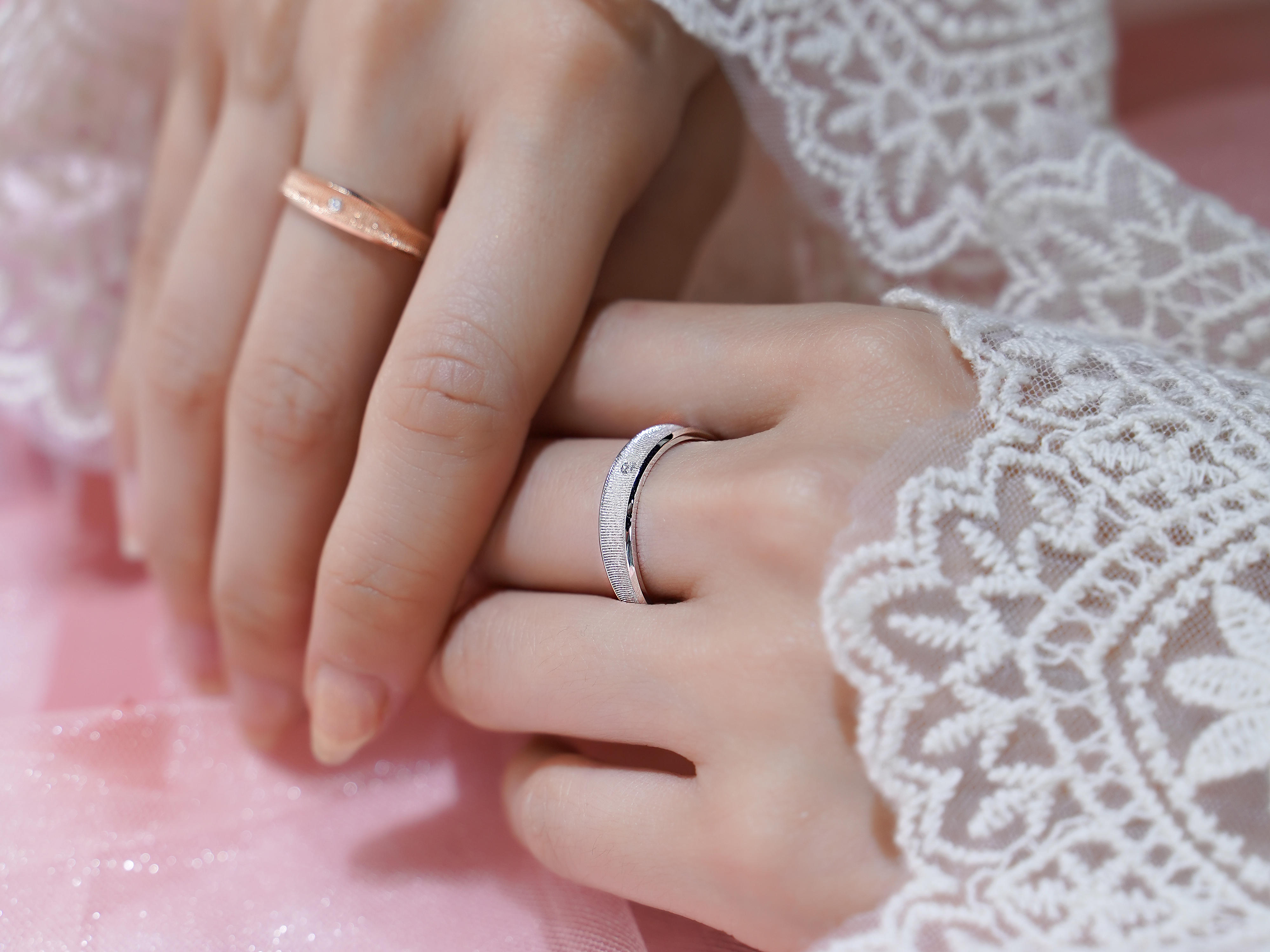 狐狸的夏天珠宝「时空」设计款求婚对戒