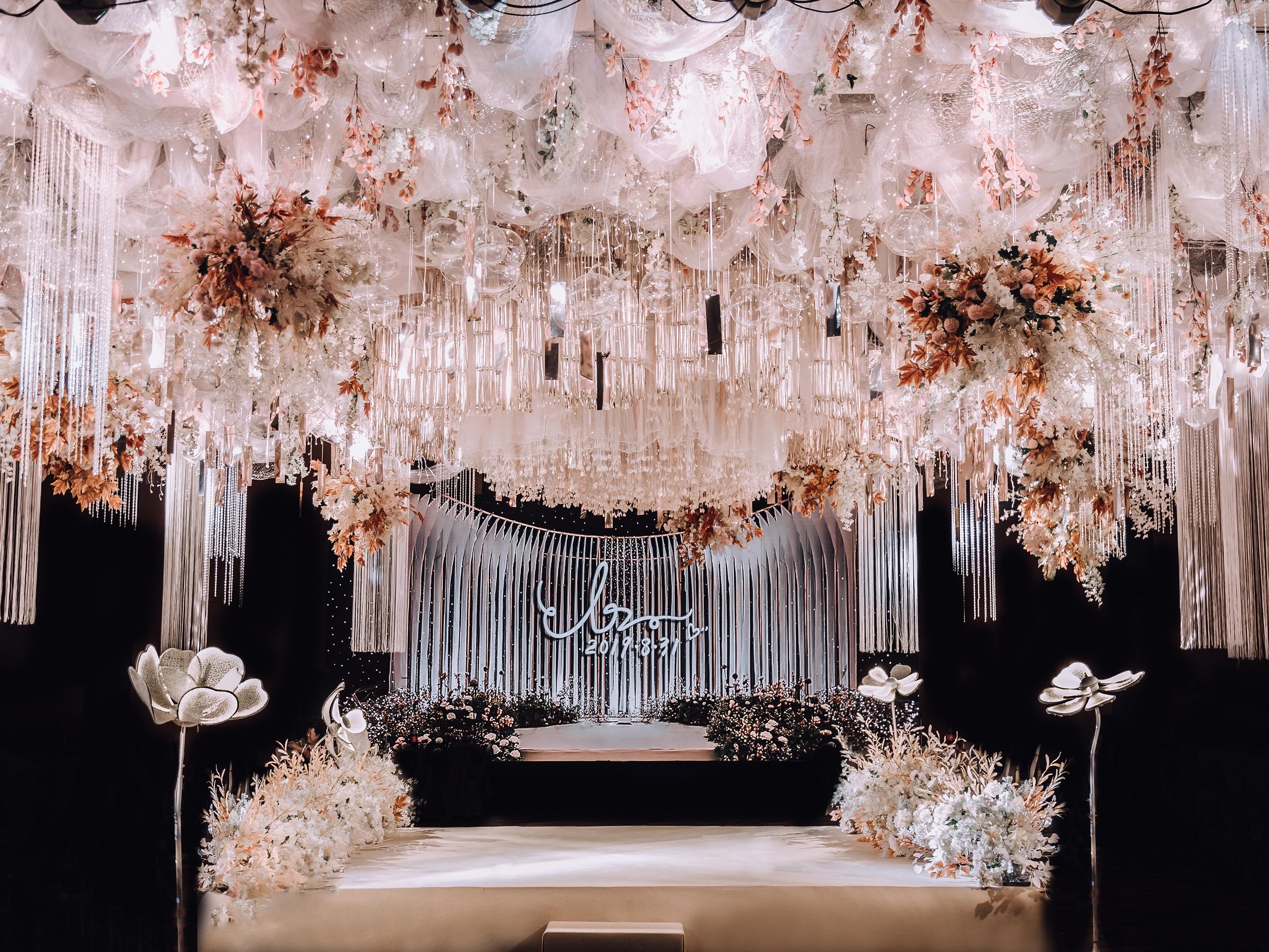 【ART婚礼】创意定制香槟色婚礼