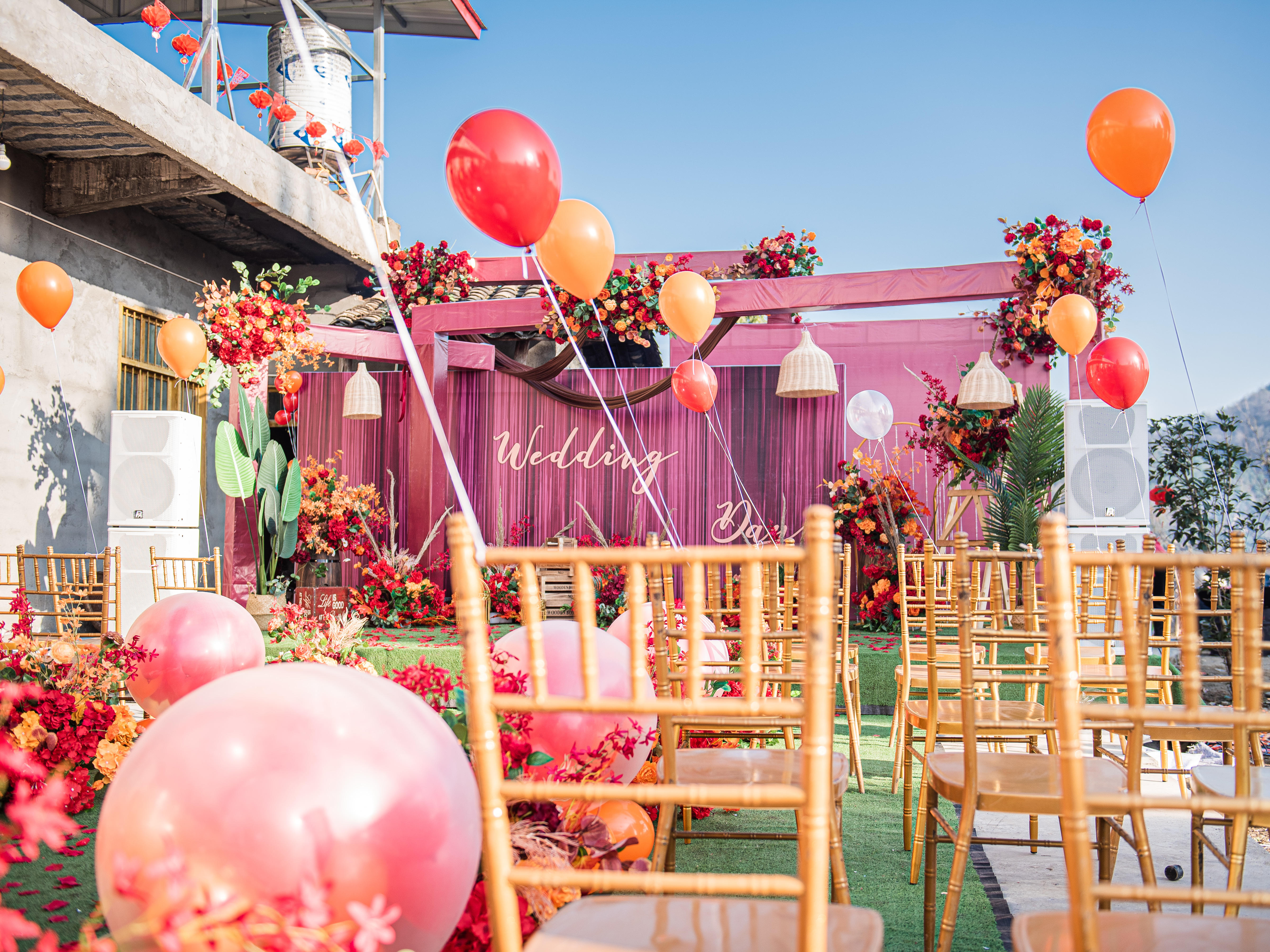 1314婚礼·户外大气红色系婚礼【爆款】