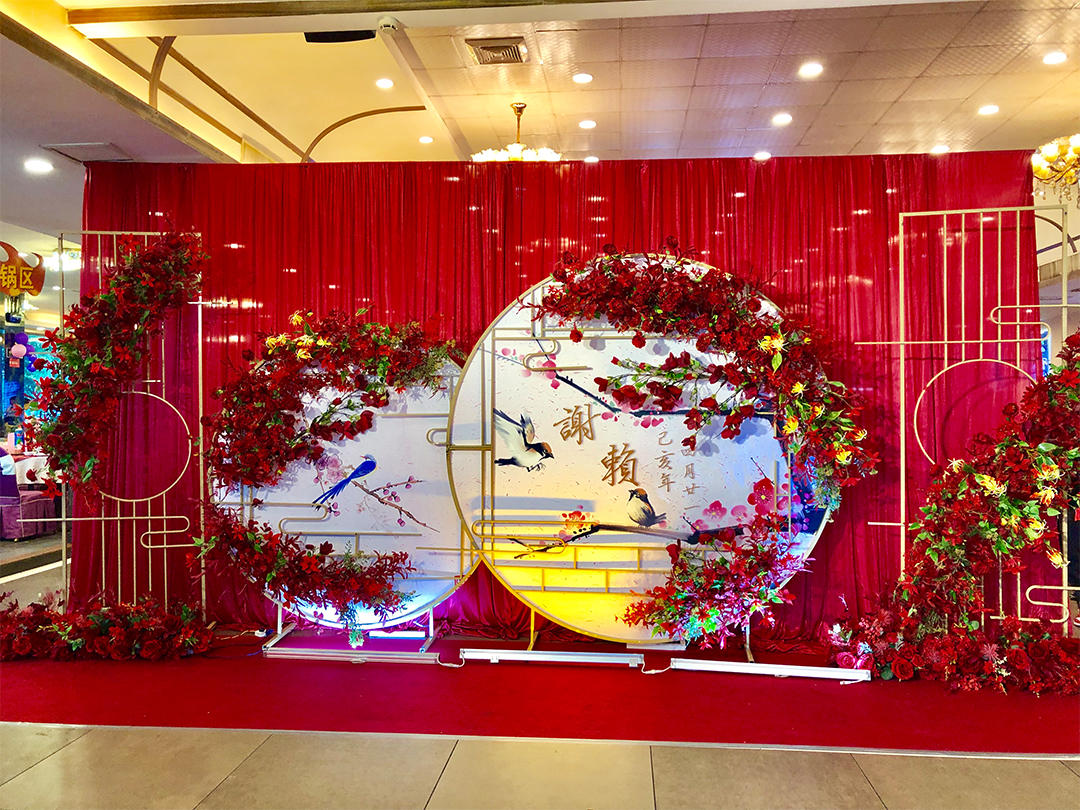 一价全包：场地布置+四大金刚+即影即有