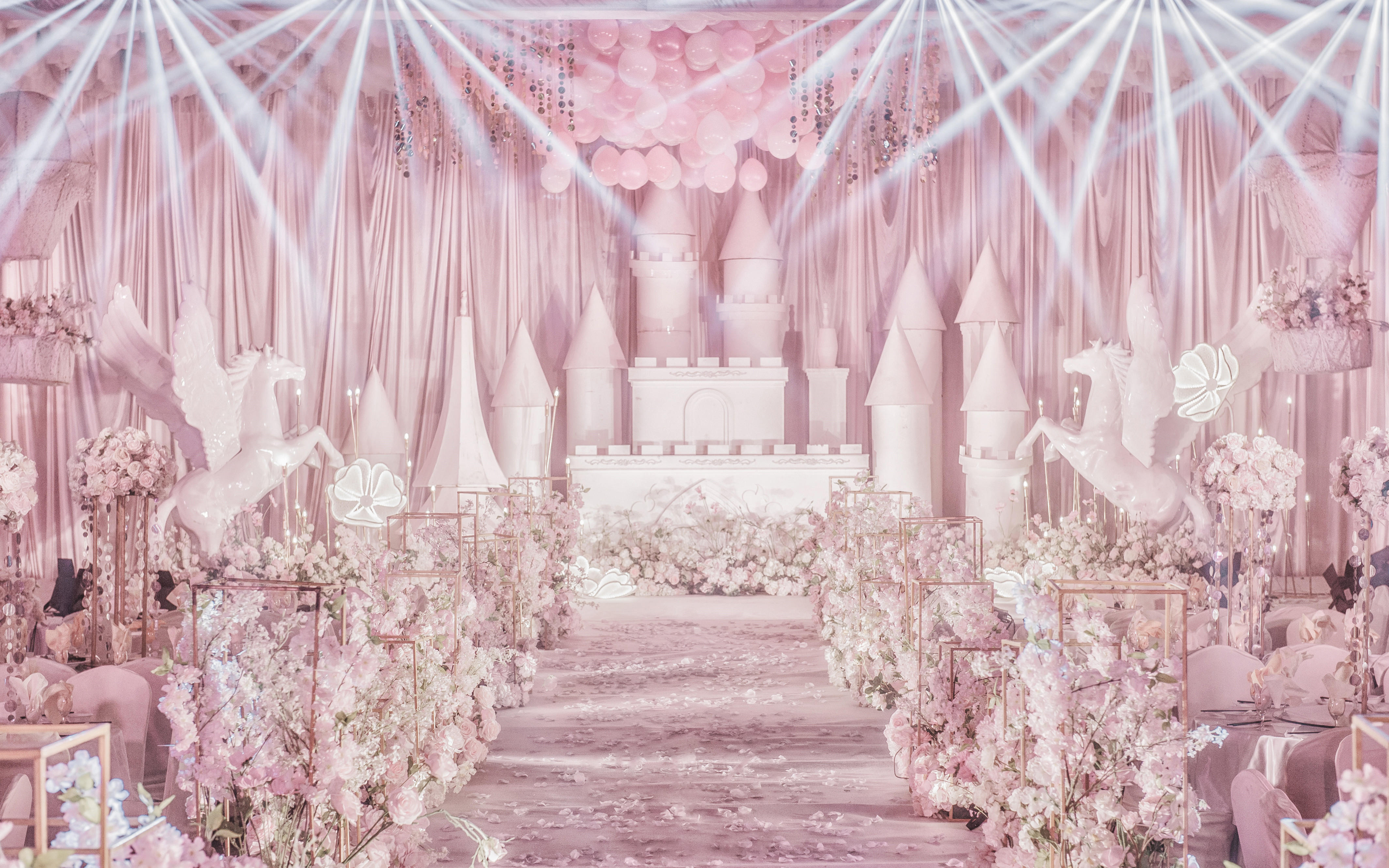 【倾慕婚礼】粉色城堡婚礼