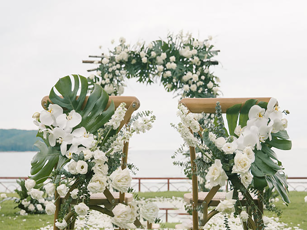 【ENJOY】繁花似锦 户外草坪纯布置