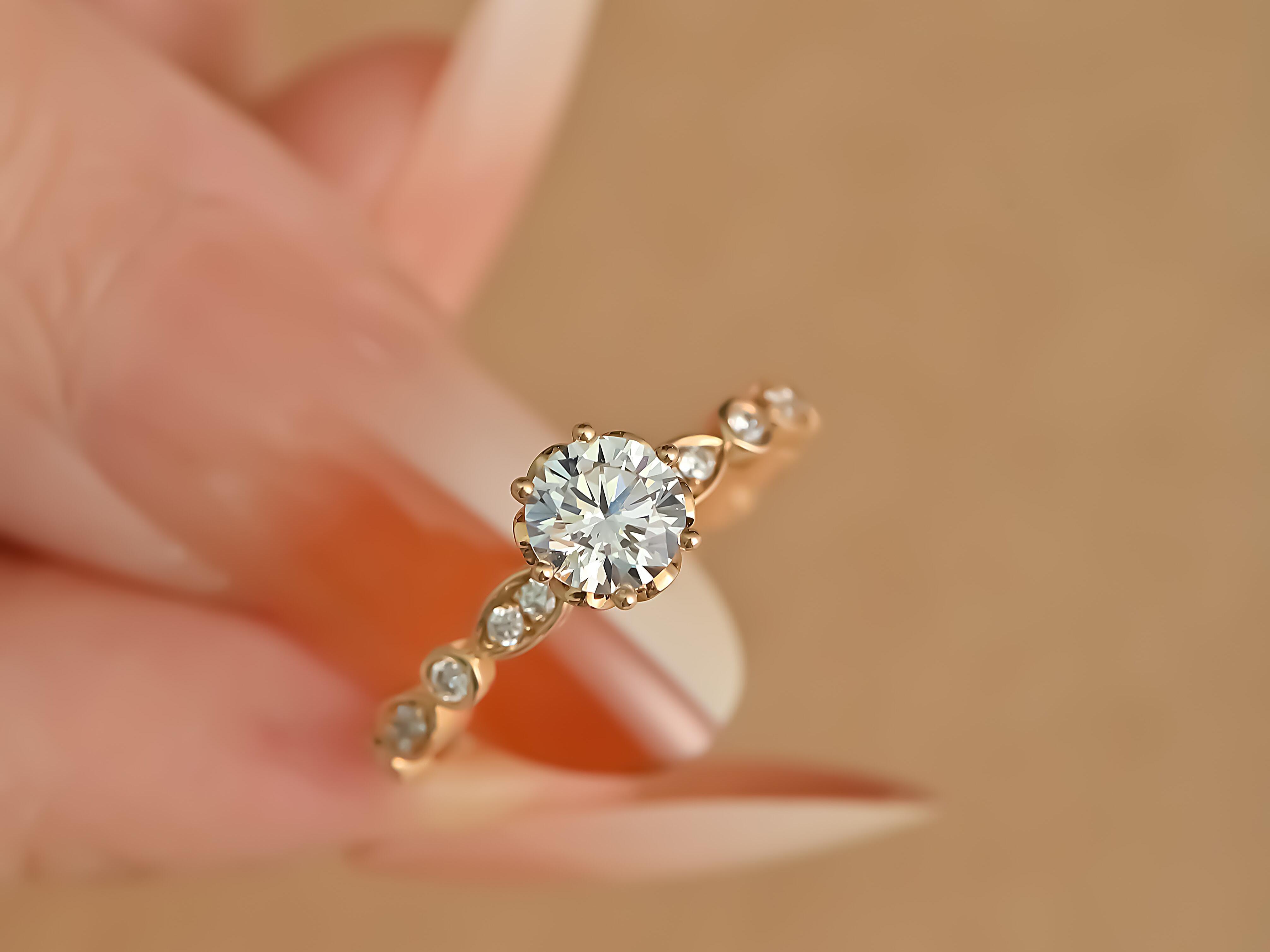 「印记」结婚钻戒/50分求婚钻戒/定制婚戒