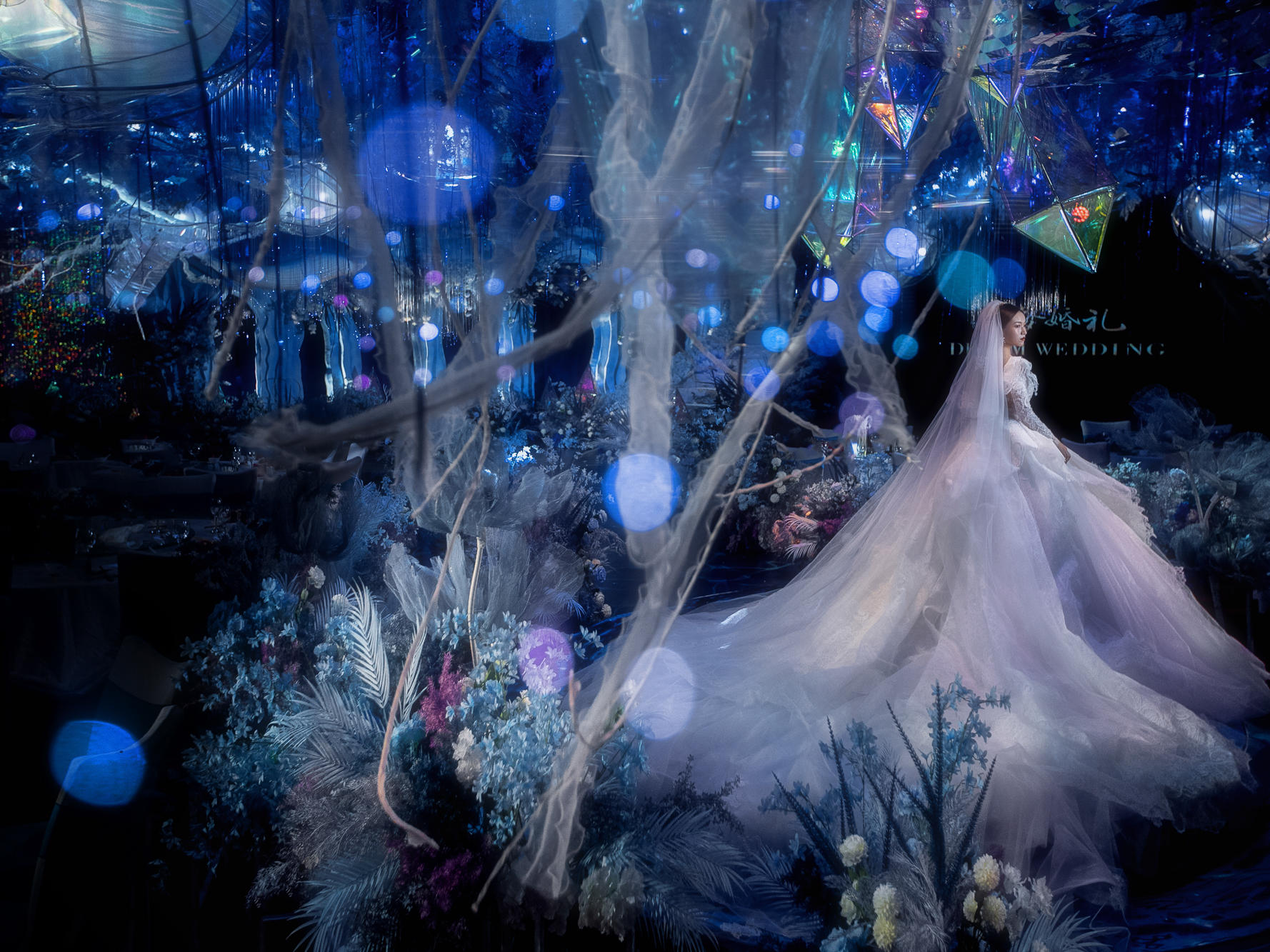 【牛年限定特惠】如身临其境般梦幻海洋蓝婚礼