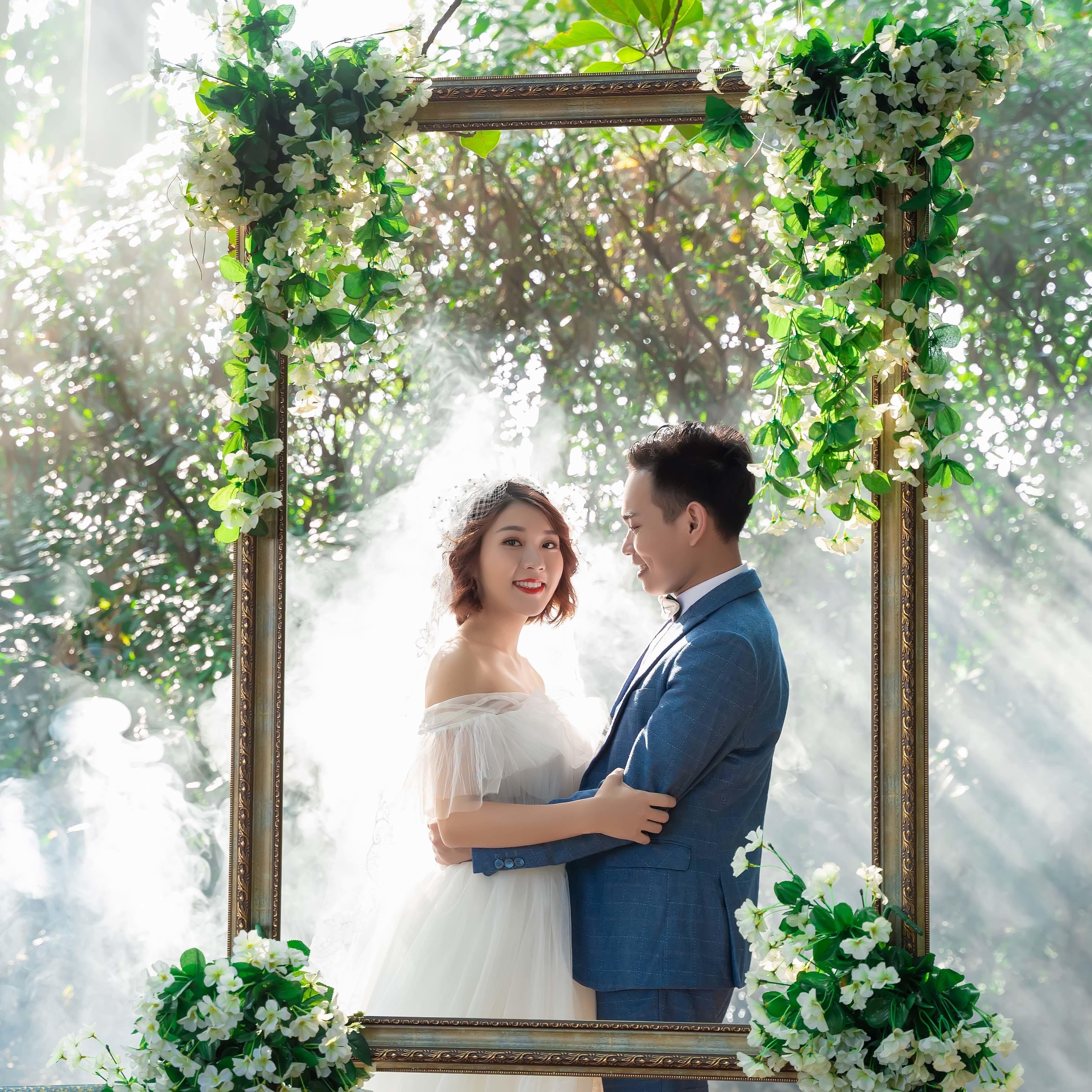 3月客照唐女士和先生婚纱照片欣赏