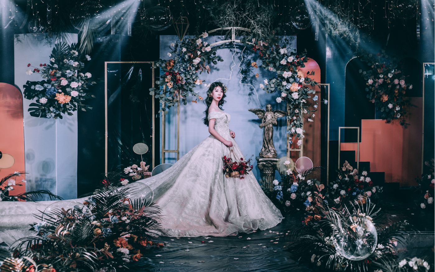 小众婚礼，满满的高级感~