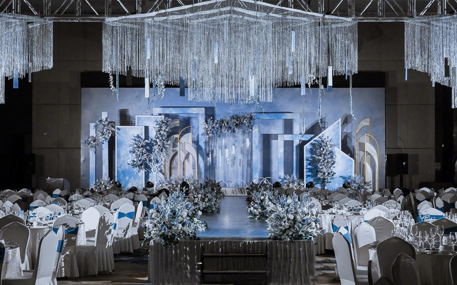 夏季超凉爽色系婚礼 （对酒店有些许要求）