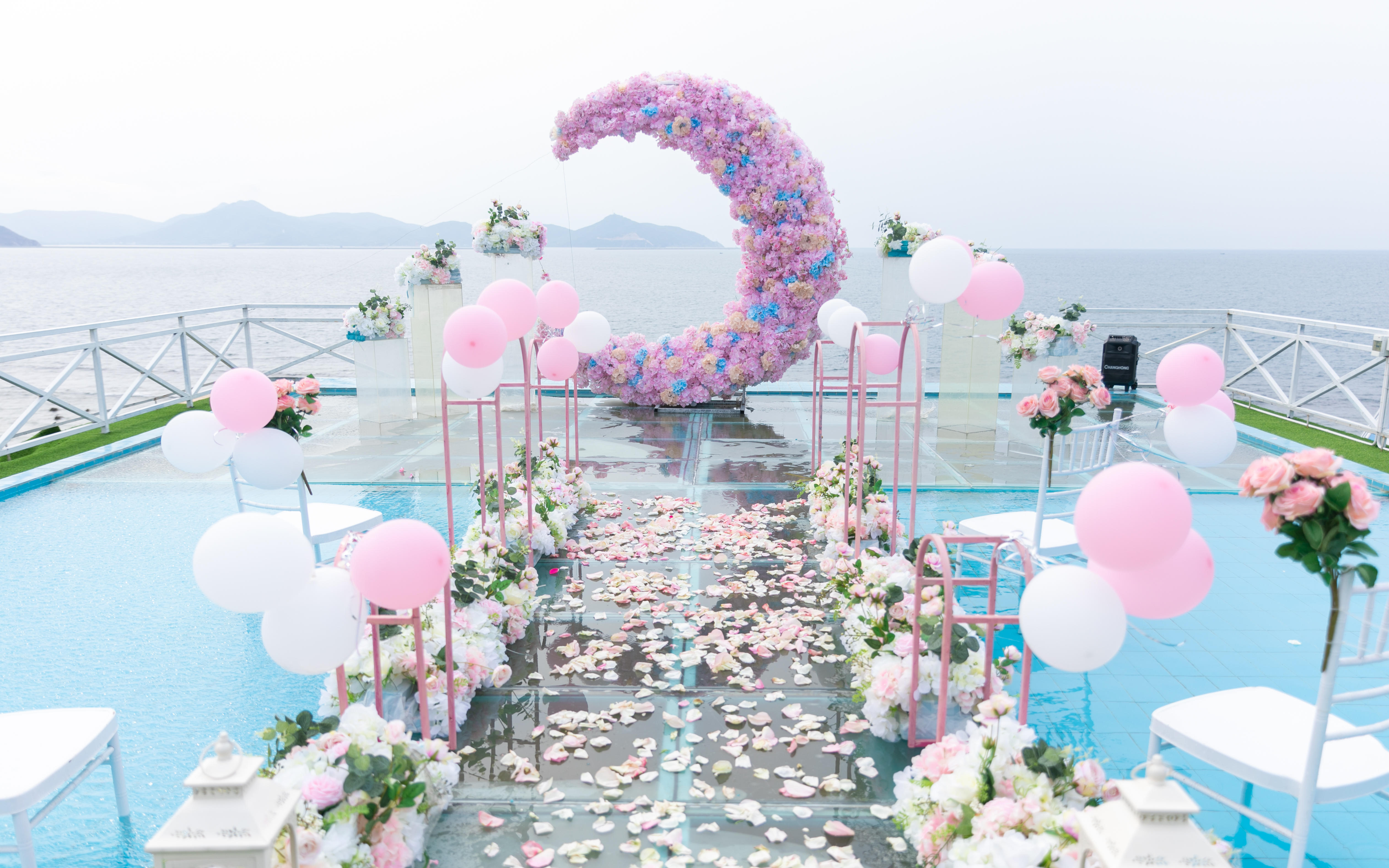 海洋之心 - 主题婚礼 - 婚礼图片 - 婚礼风尚