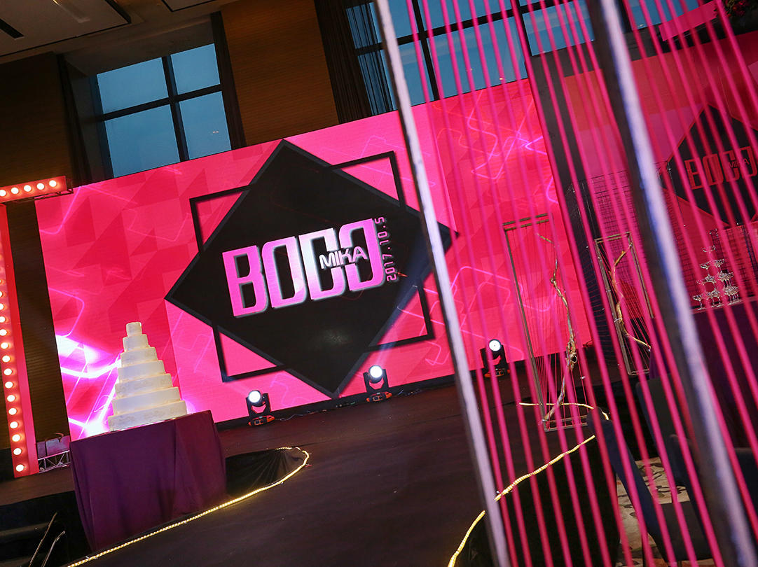 五角场凯悦|个性主题婚礼|黑红定制