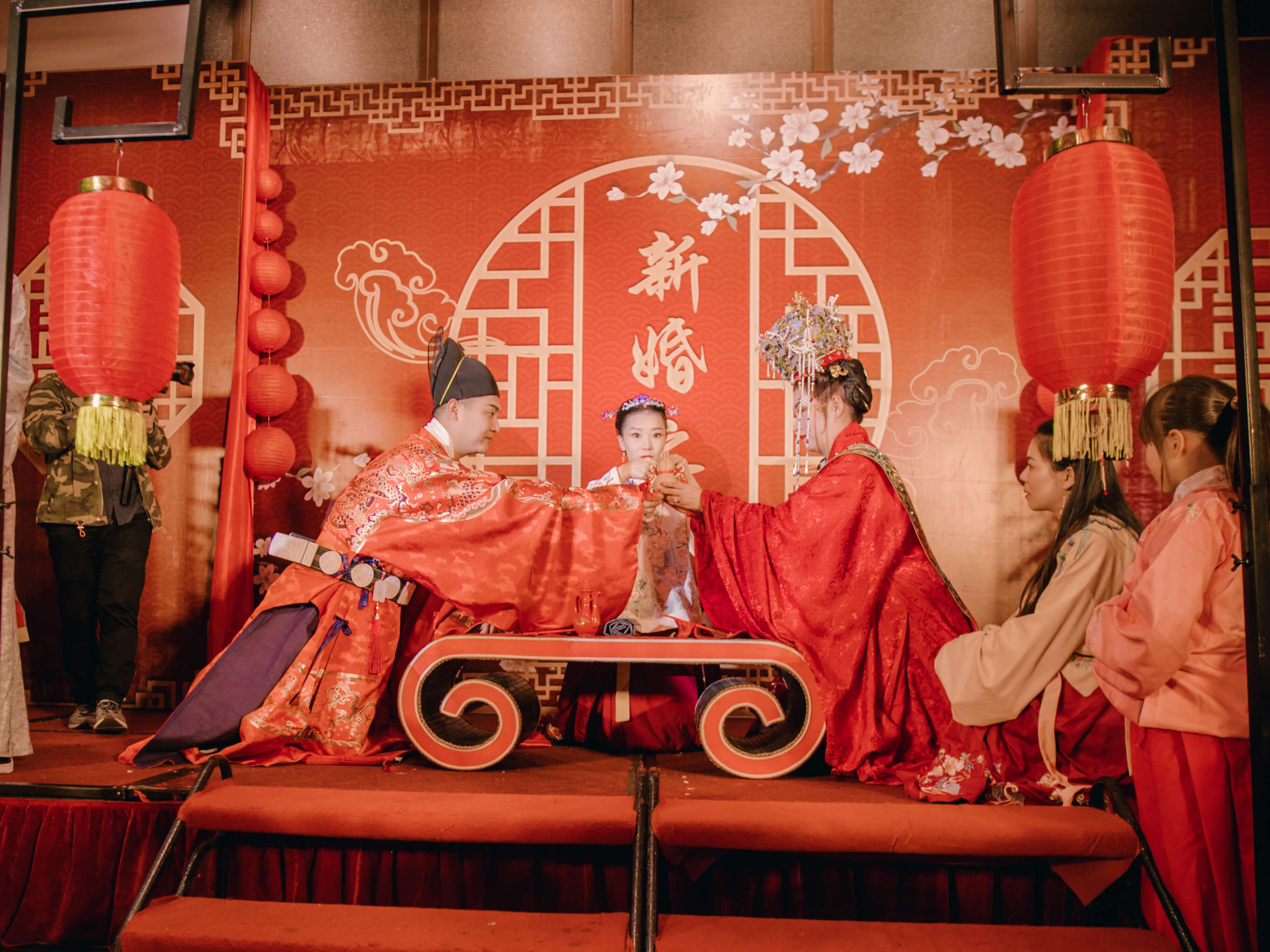 乾塘墨府汉婚大典复原明制大婚经典版九道仪式
