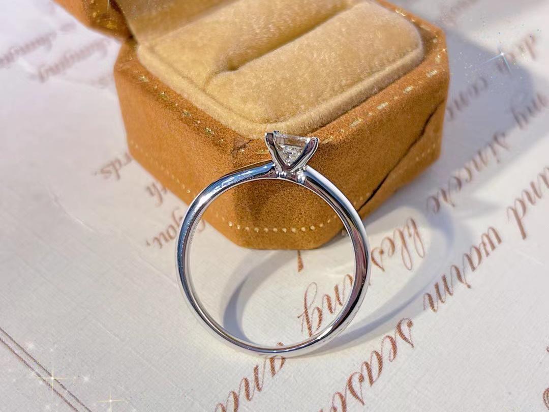 钻戒【公主方】定制钻戒 婚戒