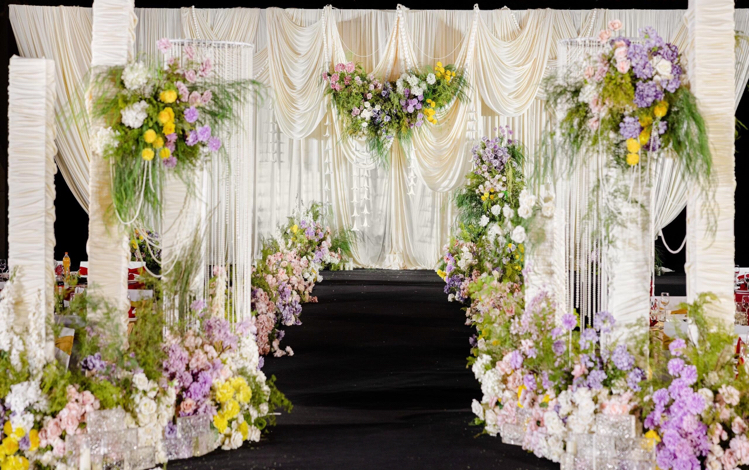 云墨嘉禮策劃｜香檳色布?；槎Y