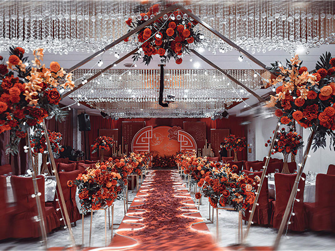红色新中式主题婚礼《韵》
