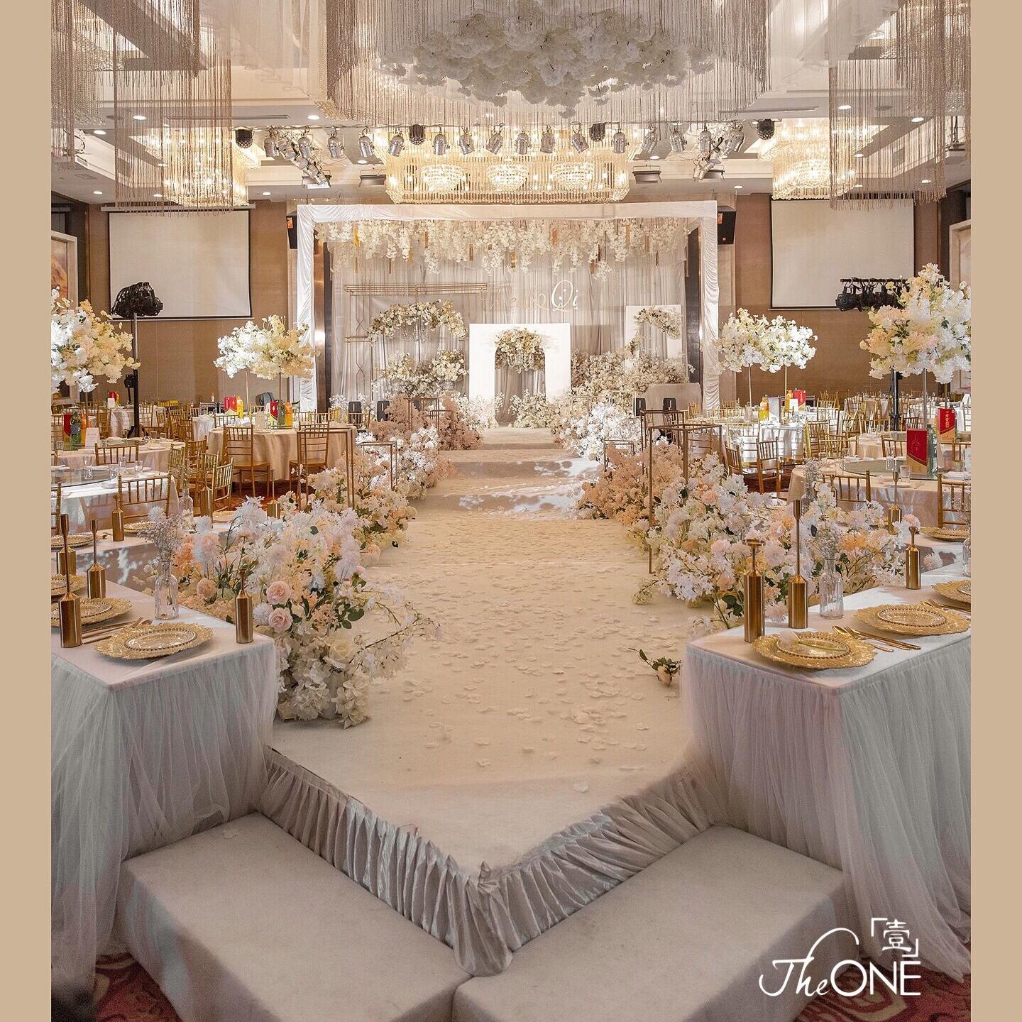 广东婚礼1.5万左右橘色婚礼