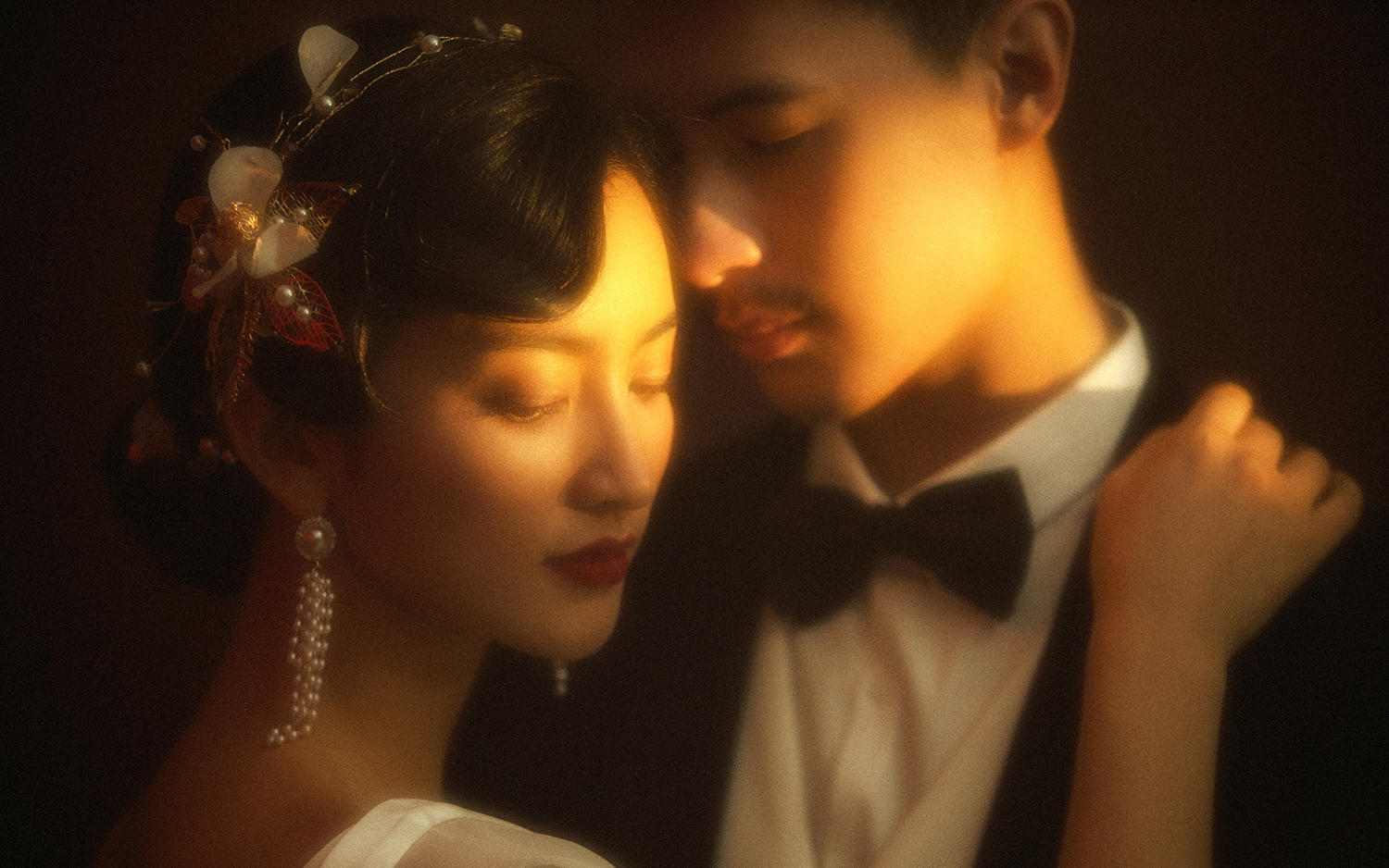 复古胶片光影风格客照          