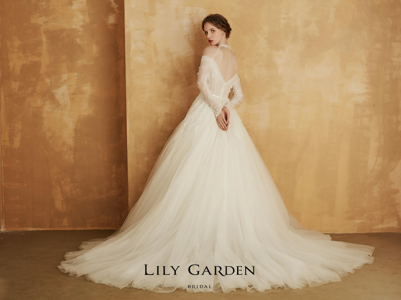 【秋冬新品】复古清新婚纱礼服