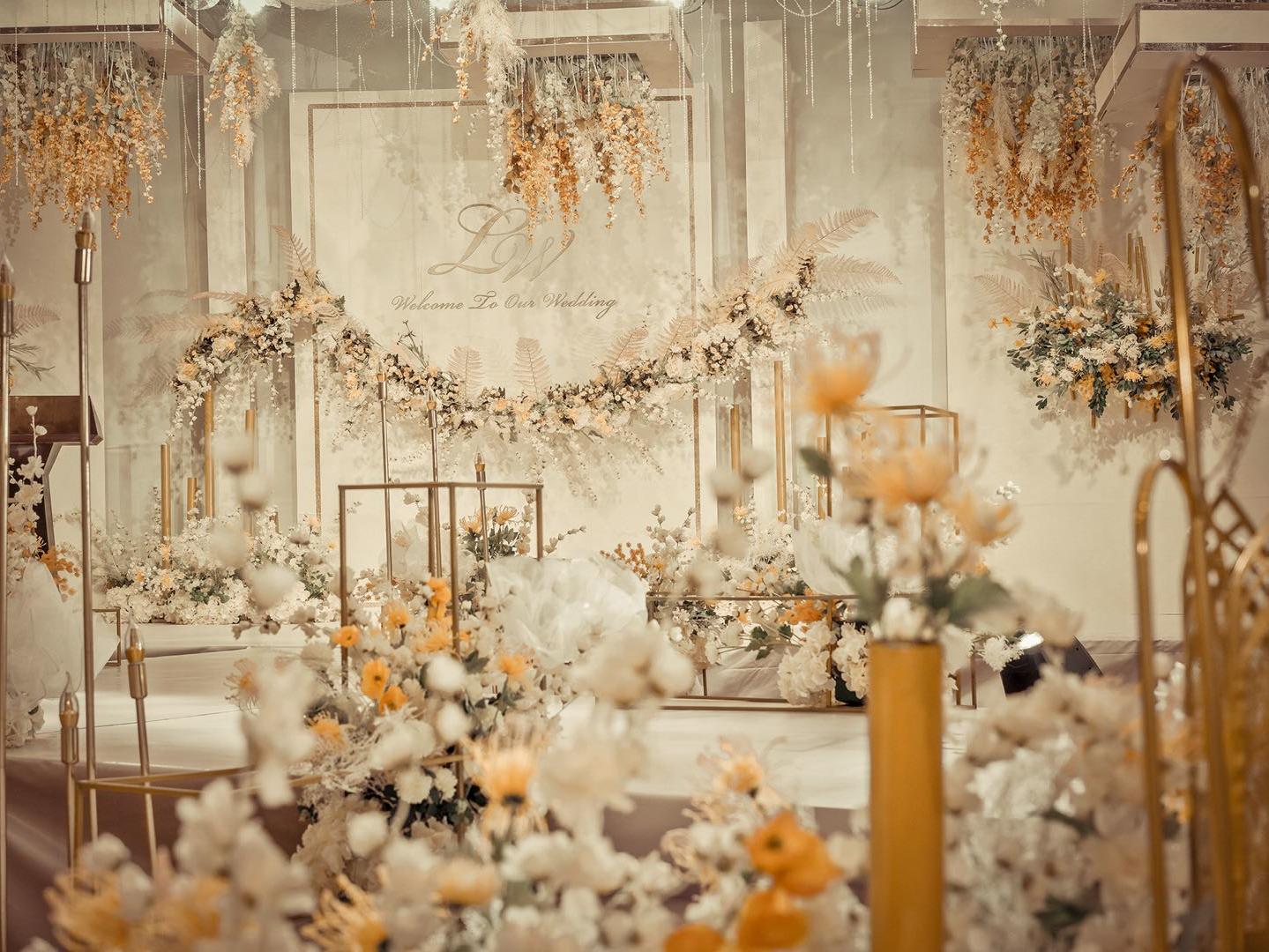 室内婚礼主题套系。i茉莉国际宴会设计