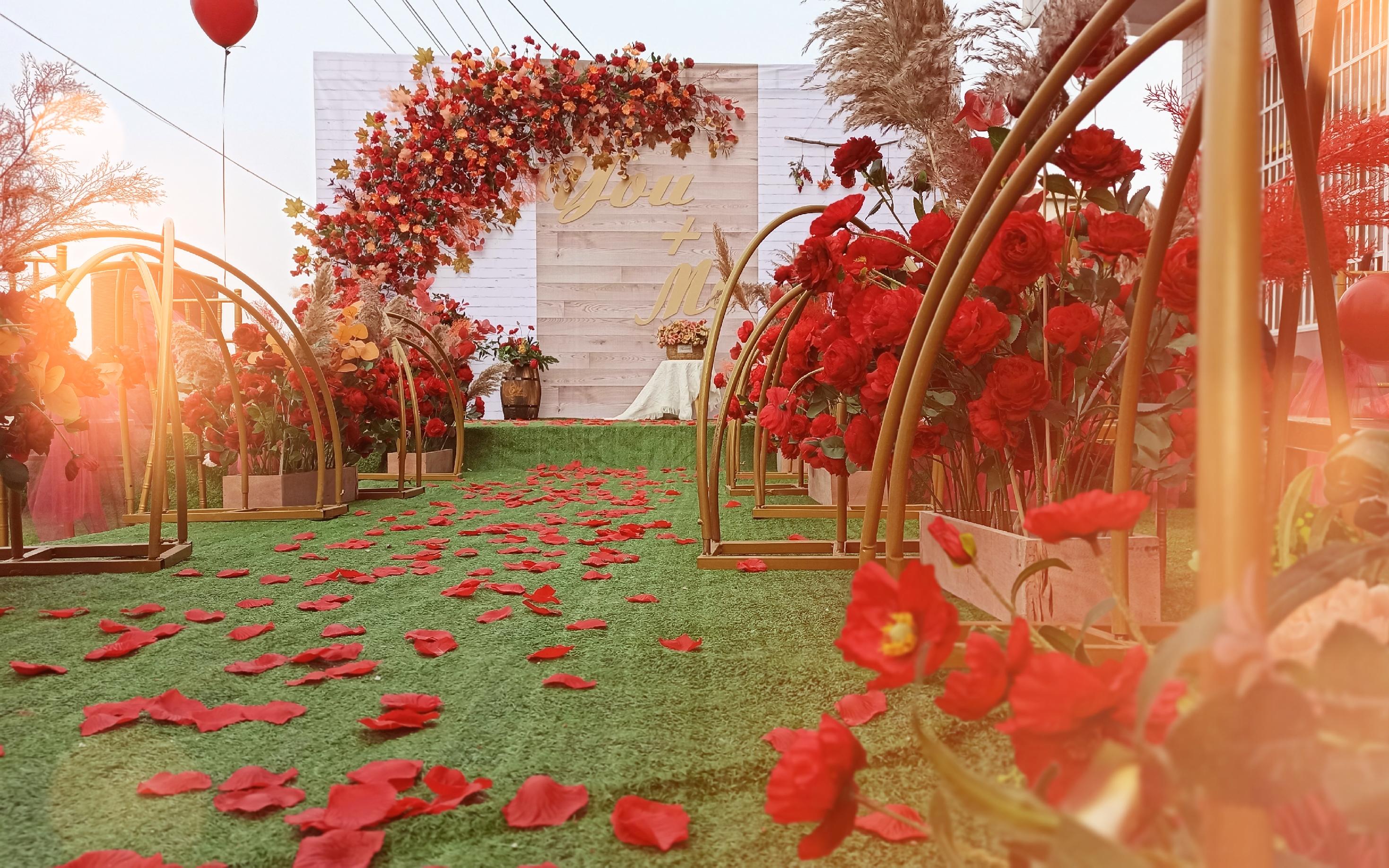 【一座城婚礼】网红款ins风森系农村户外婚礼