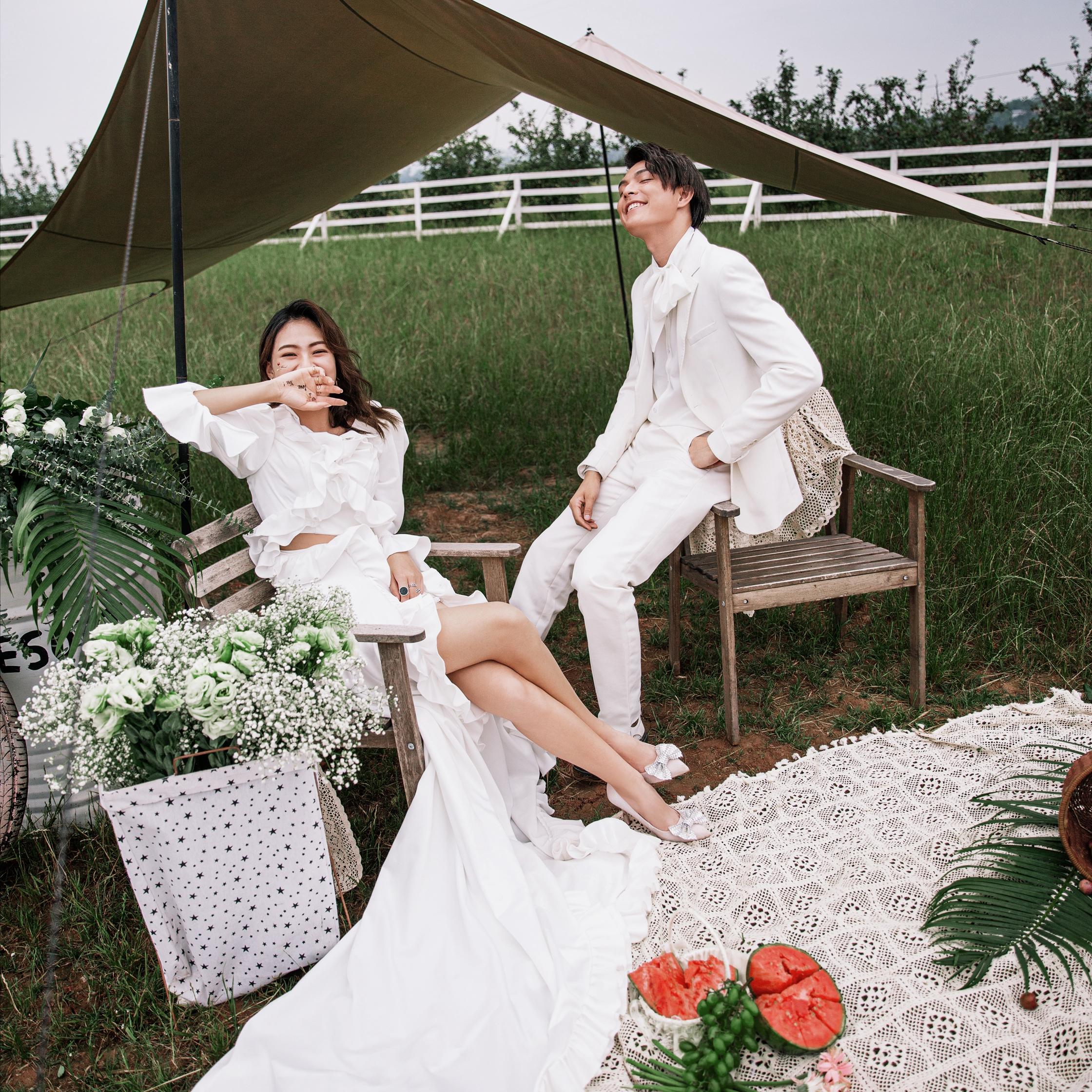 小仙女必拍的纪实森系婚纱照