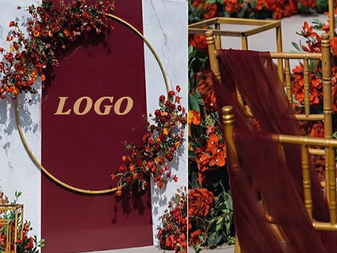  今年大热款 酒红色婚礼