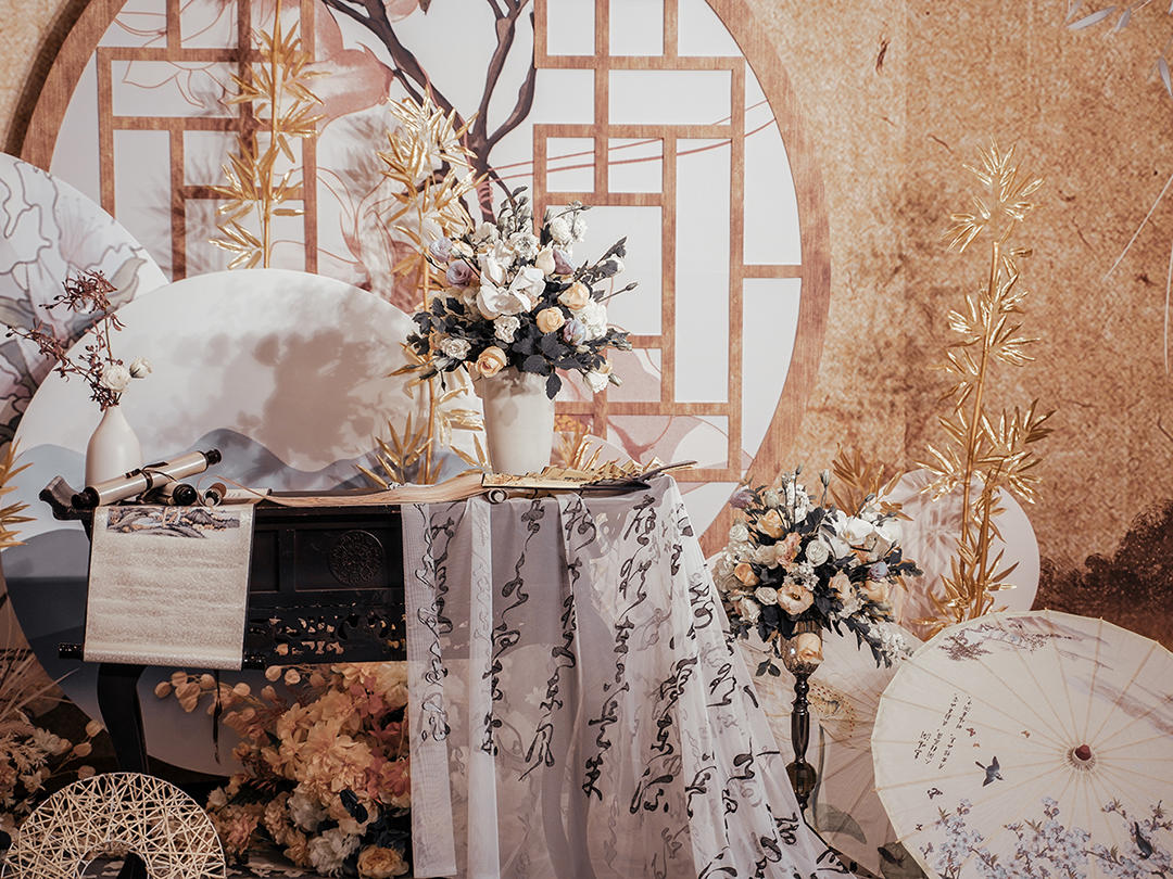 【秋夕】香格里拉｜雅致香槟新中式婚礼