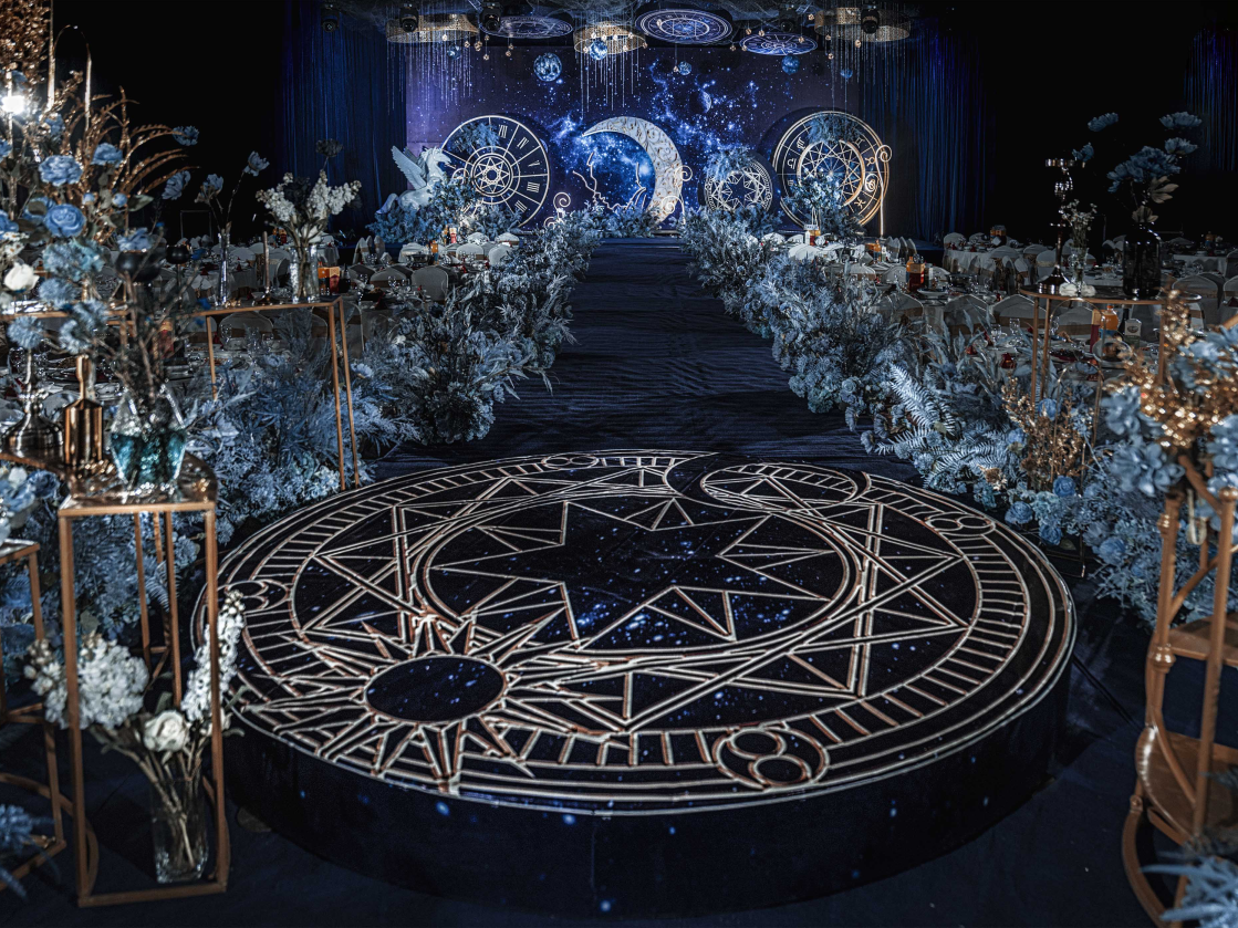 【拉菲婚礼】——爆款梦幻星空婚礼