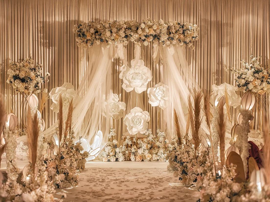 爆款香槟婚礼 中西式二选一