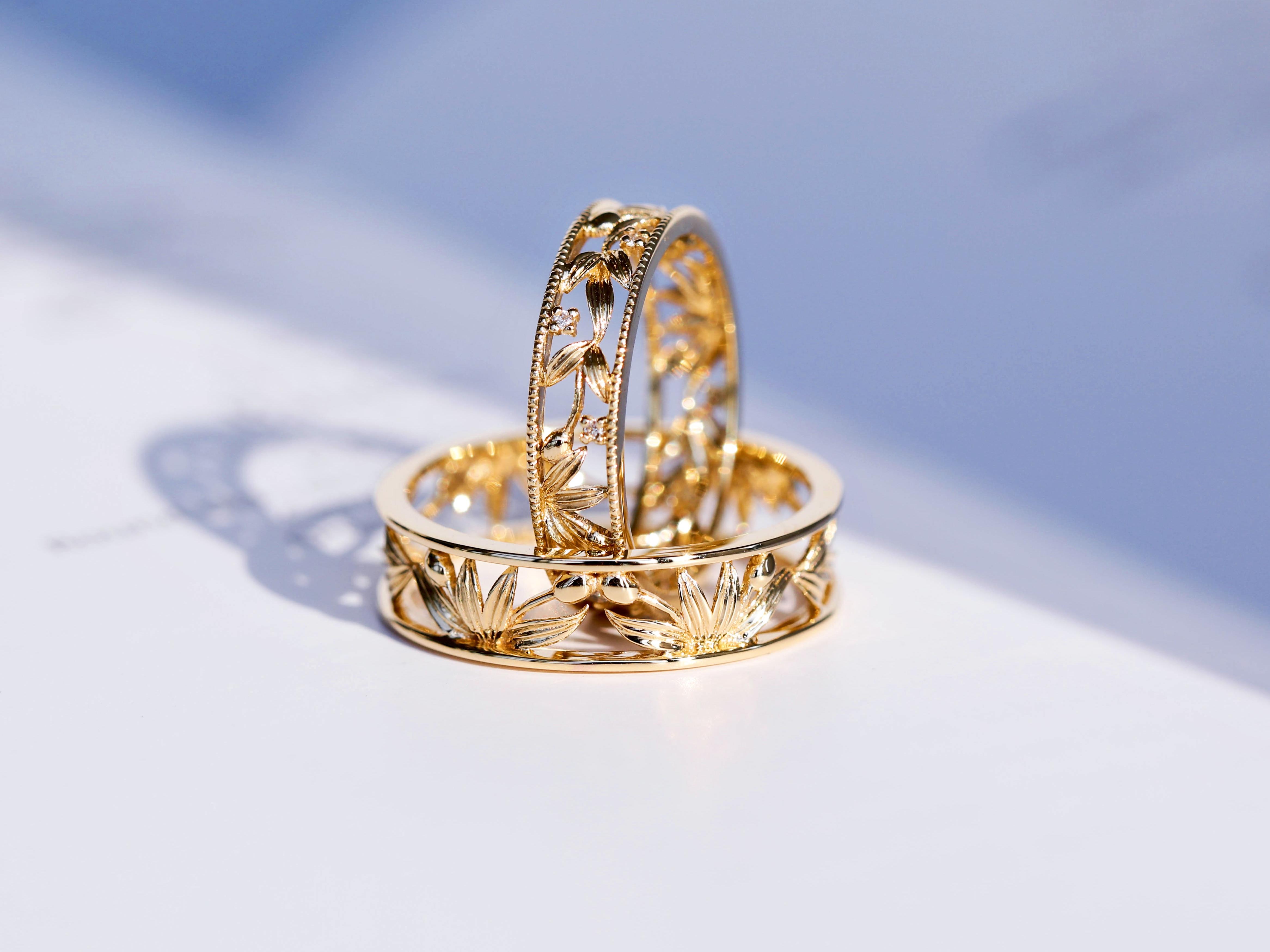 Eros店长推荐款|镂空情侣对戒