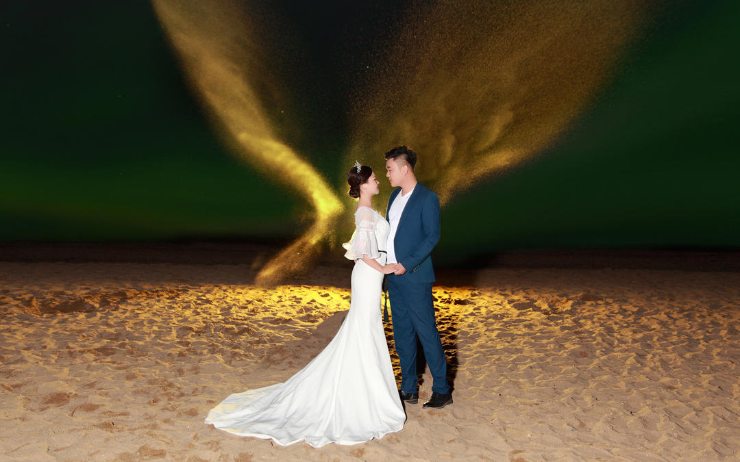 【网红特效夜景+豪华游艇出海畅拍】婚纱套系