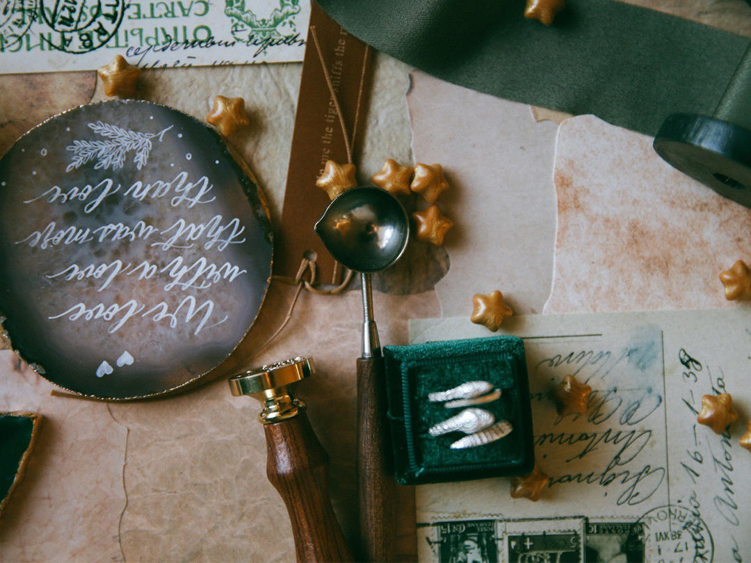 木薇婚礼祖母绿小清新小众气质高级婚礼