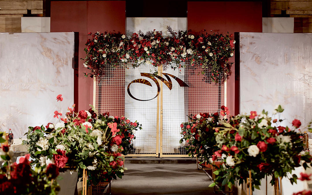 星元素婚礼·红金简约婚礼