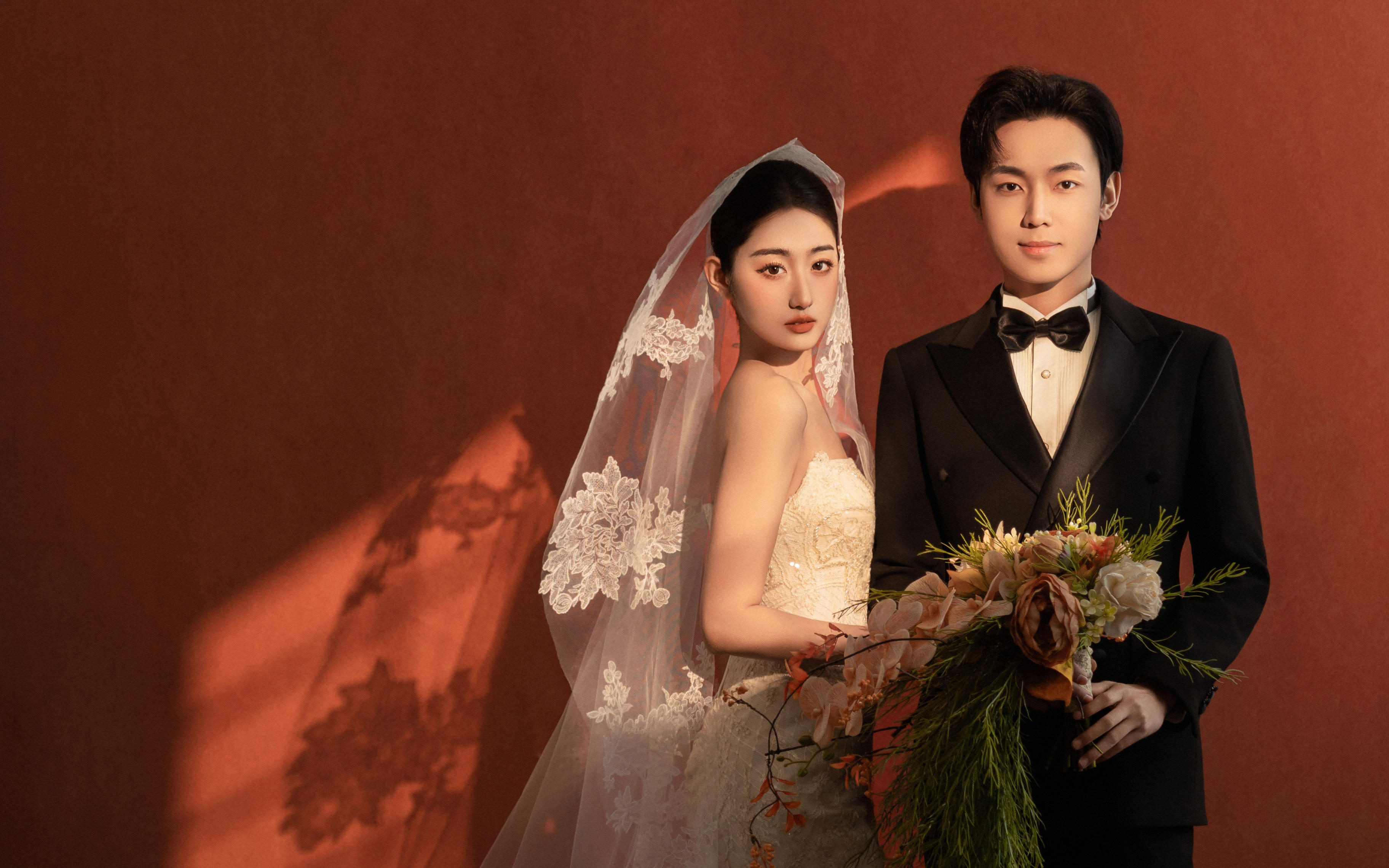 紅色背景丨內(nèi)景肌理墻