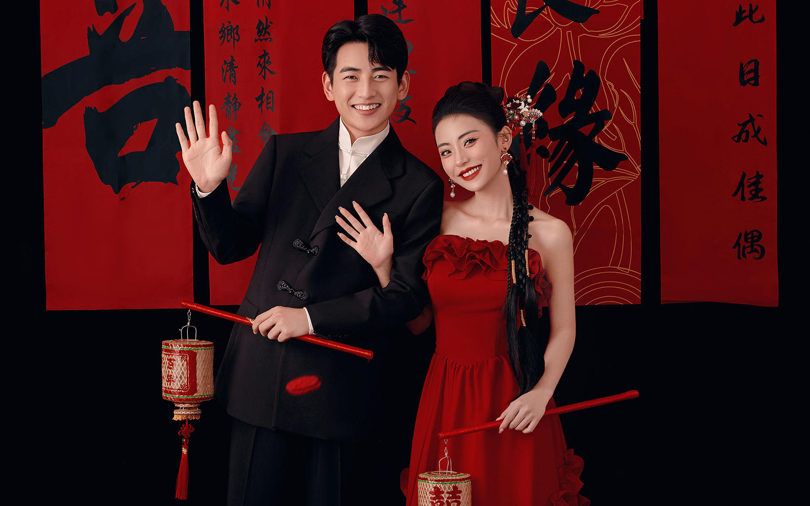新片解锁🏮适合中国新人的新中式喜嫁婚纱照