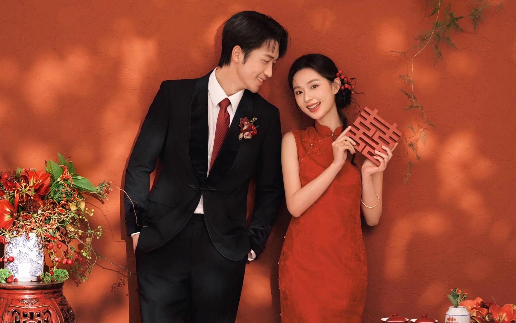 我攤牌了，新中式喜嫁婚紗照能讓我磕一輩子