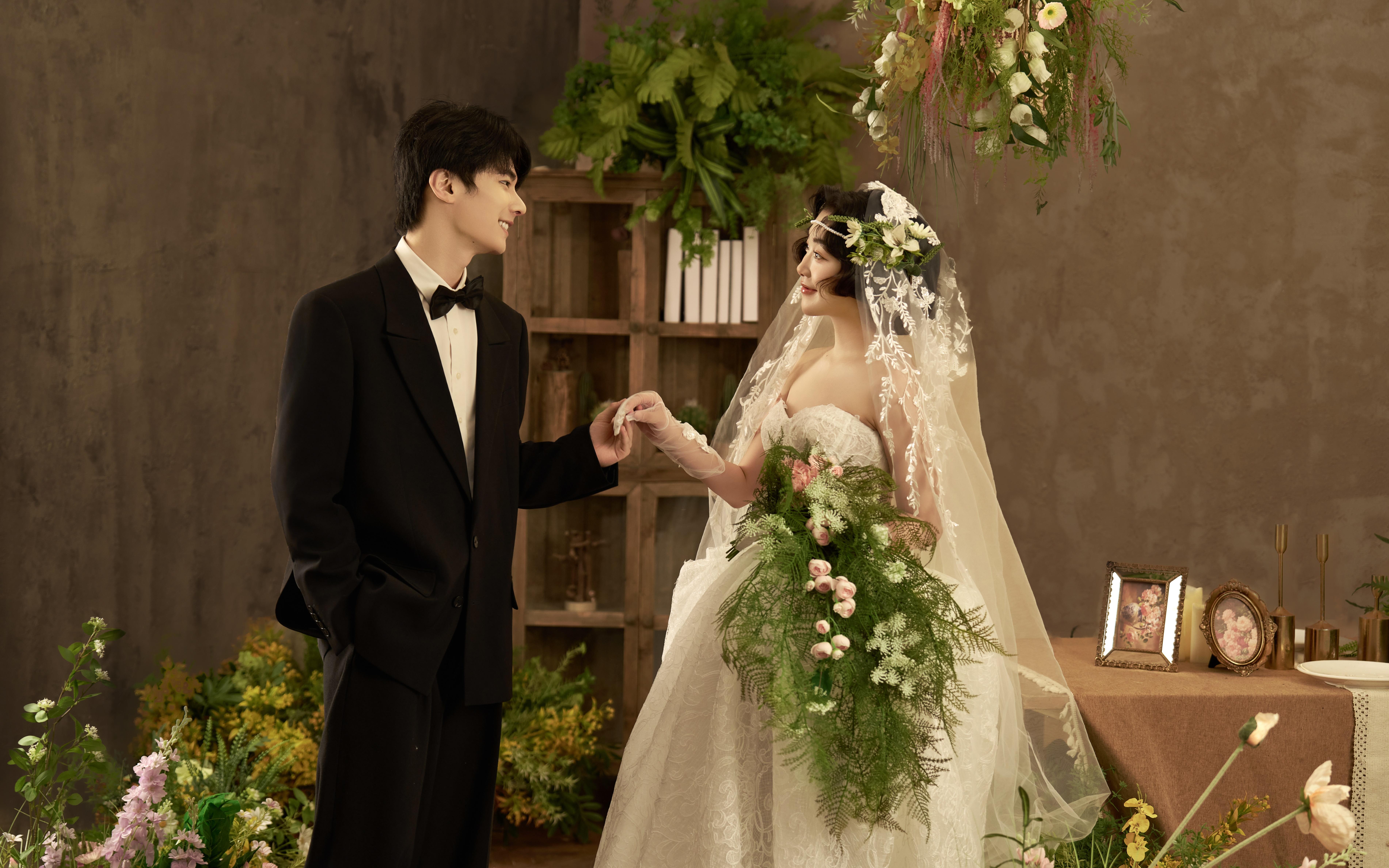 【巴黎絮语】复古浪漫的午后梦境婚纱照