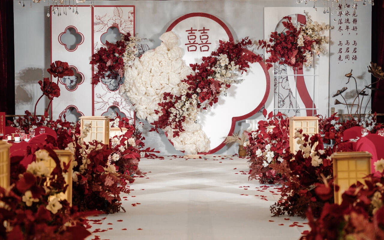 红白中式婚礼