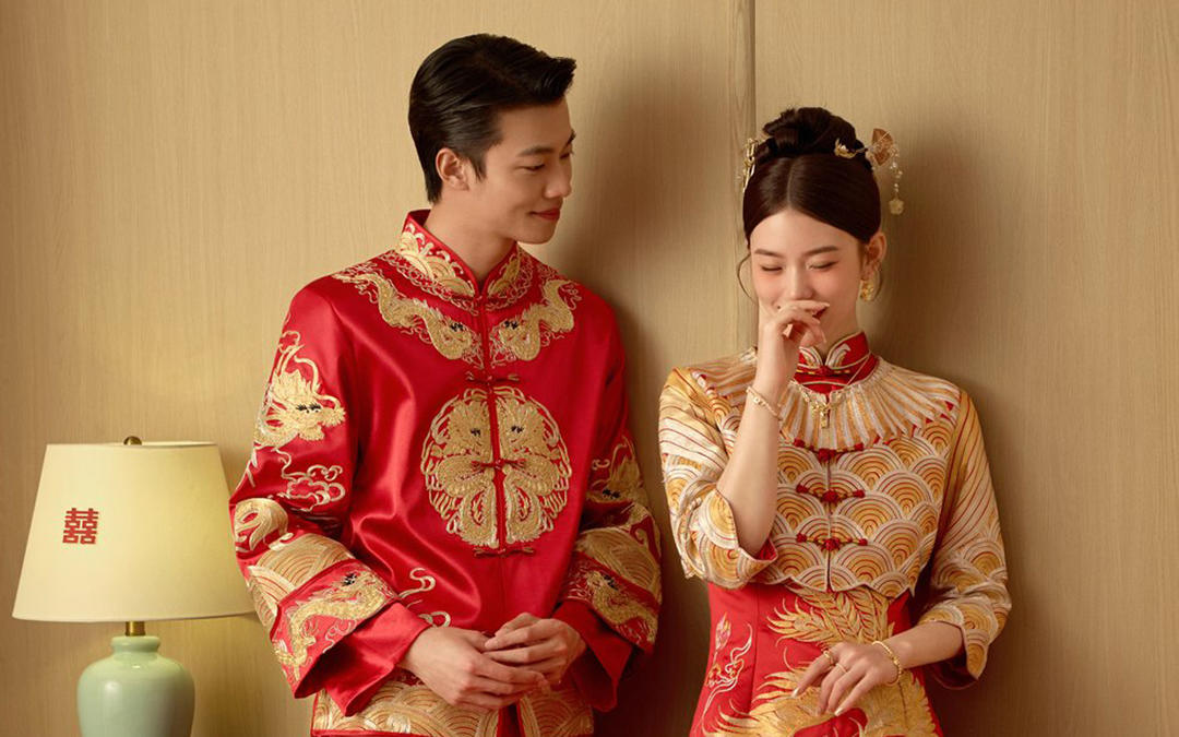 第一眼就爱上 新中式秀禾婚纱照太好看了