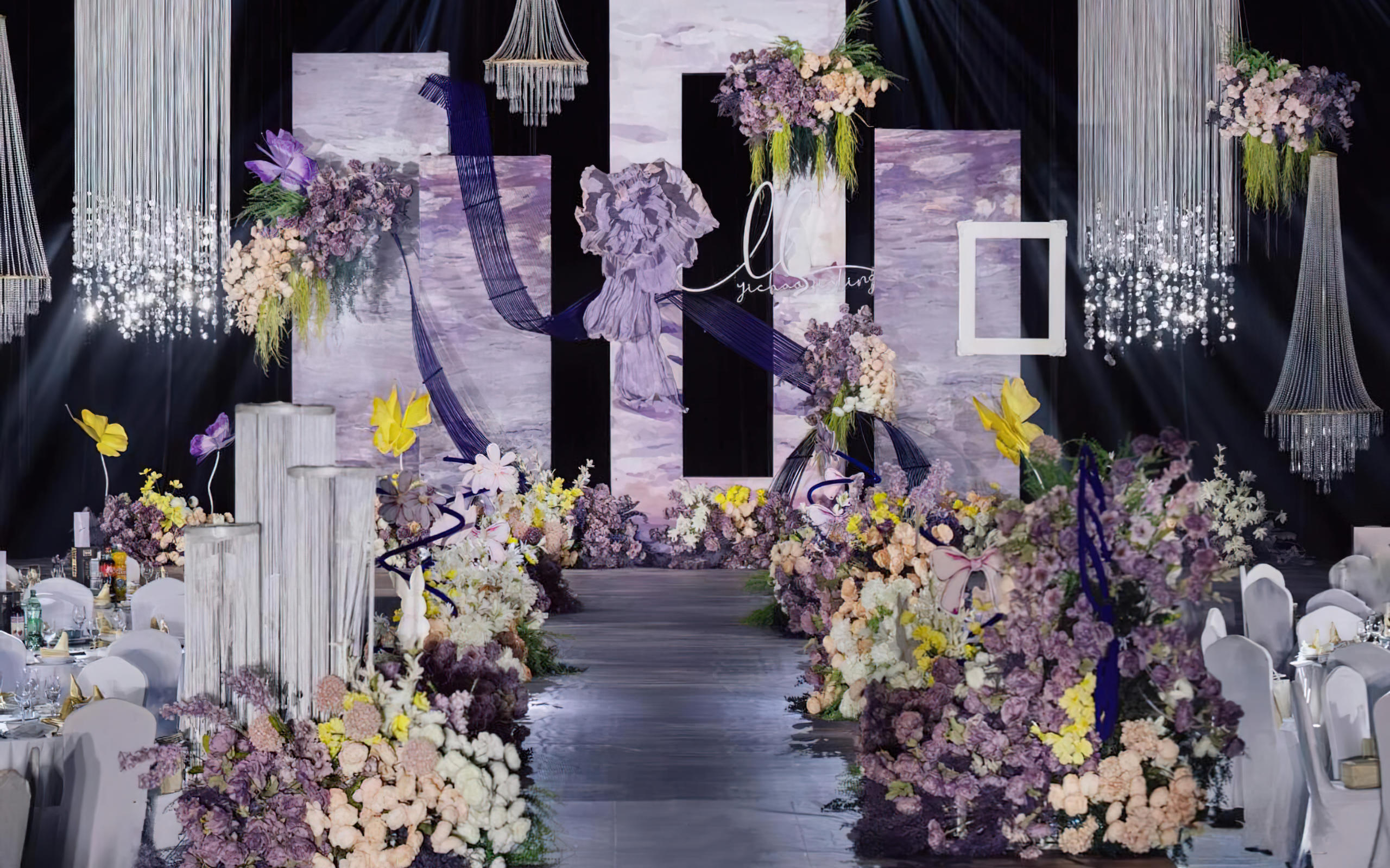 [景星门]紫色韩系花园婚礼